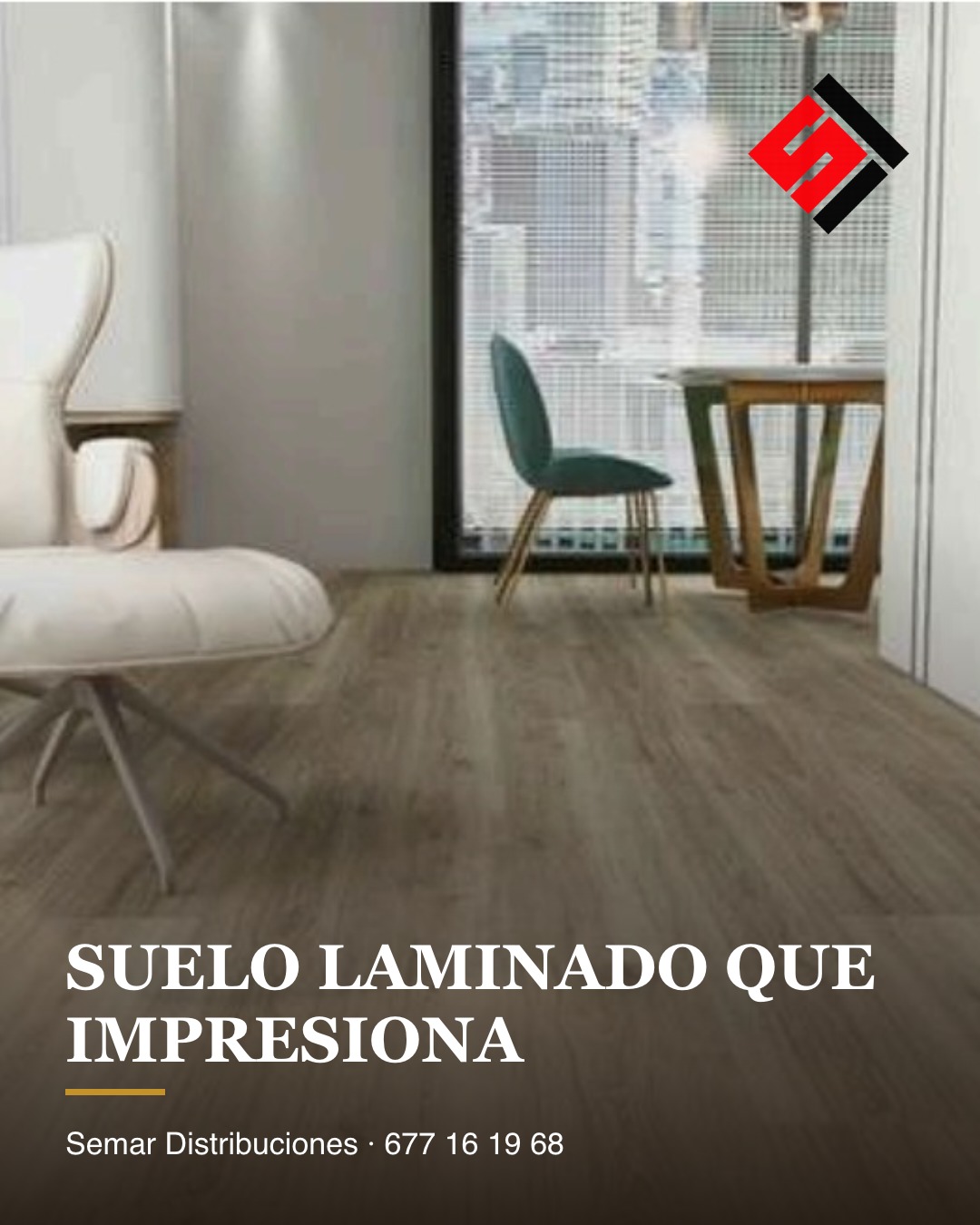 Suelo laminado que impresiona